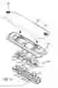 Fig. 12 - Overhead storage bin latch system