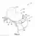 Fig. 05 - Lid assembly for drinking cup with integral hinge mount for cap