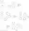 Fig. 532 - Tetradentate and octahedral metal complexes containing naphthyridinocarbazole and its analogues