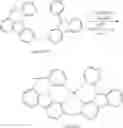 Fig. 545 - Tetradentate and octahedral metal complexes containing naphthyridinocarbazole and its analogues