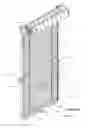 Fig. 02 - Electronic locking apparatus for a rollup door