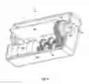 Fig. 06 - Motorized gearbox assembly with through-channel design