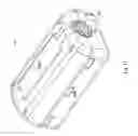 Fig. 12 - Motorized gearbox assembly with through-channel design