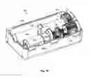 Fig. 19 - Motorized gearbox assembly with through-channel design