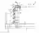 Fig. 01 - Sealing arrangement for sealing a gap between two components which bear flat against one another on the gap side at room temperature