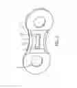 Fig. 03 - Roller chain inner plate