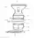 Fig. 01 - Dual axial fan with a thermal exchange component for a vehicle