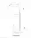 Fig. 06 - LED lighting fixture with a light emitting waveguide resembling a lamp shade