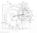 Fig. 01 - Method for synchronization of two timepiece oscillators with one gear train