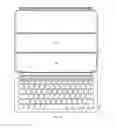 Fig. 11 - Flexible keyboard accessory for a portable electronic device
