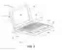 Fig. 03 - WIDE TOUCHPAD ON A PORTABLE COMPUTER