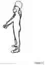 Fig. 07 - Parameterized model of 2D articulated human shape