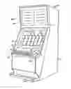 Fig. 01 - GAMING MACHINE WITH ENHANCED FEATURE INDICATOR
