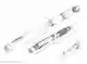 Fig. 01 - Resettable auto injector training device with a releasably locking shield and a resetting cap