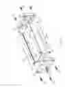Fig. 07 - Waveguide bend assembly having waveguide flanges with cavity portions therein for attaching the waveguide bend to straight waveguides