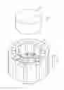 Fig. 01 - METHOD FOR MANUFACTURING AN INTERIOR PERMANENT MAGNET ROTOR UNIT AND APPARATUS FOR MANUFACTURING AN INTERIOR PERMANENT MAGNET ROTOR