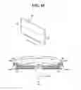 Fig. 34 - Display device having display panel and a case that covers an edge of the display panel