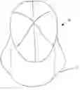 Fig. 01 - Winged visor stiffener for hat's brim