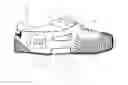 Fig. 01 - Flexible skateboard shoe protector overshoe