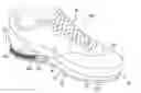 Fig. 01 - Adjustable bladder system with external valve for an article of footwear