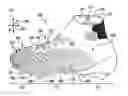 Fig. 01 - Article of footwear with knitted component having plurality of graduated projections