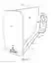 Fig. 37 - Product management display system with trackless pusher mechanism