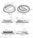 Fig. 14 - Container lid assemblies for directing liquid flow