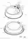 Fig. 33 - Container lid assemblies for directing liquid flow