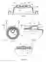 Fig. 45 - Container lid assemblies for directing liquid flow