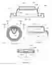 Fig. 46 - Container lid assemblies for directing liquid flow