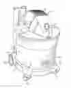Fig. 01 - Vacuum having a metal drum and a polymer base
