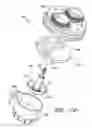 Fig. 16 - Variable position diverter for an appliance