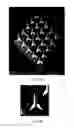 Fig. 12 - Structure and methodology for a shadow mask having hollow high aspect ratio projections