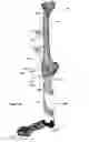 Fig. 25 - Clamping device for use with an anatomic external fixation device