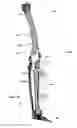 Fig. 26 - Clamping device for use with an anatomic external fixation device
