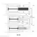 Fig. 04 - Medical infusion pump for sequentially injecting solutions from multiple syringes