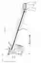 Fig. 28 - Lighted waterfall device