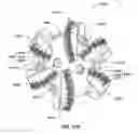 Fig. 16 - Positive relief forming of polycrystalline diamond structures and resulting cutting tools