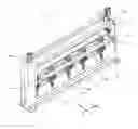 Fig. 01 - Corrugated paperboard sheet processing apparatus, corrugated paperboard sheet composite processing apparatus, and processing module
