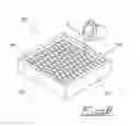 Fig. 07 - METHOD FOR MAKING A CEMENTITIOUS MORTAR BASED COMPOSITE PANEL WITH LIGHT TRANSLUCENCY PROPERTIES AND A STRUCTURE OF LIGHT TRANSLUCENT MATERIAL