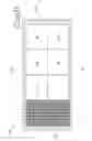Fig. 10 - METHOD FOR MAKING A CEMENTITIOUS MORTAR BASED COMPOSITE PANEL WITH LIGHT TRANSLUCENCY PROPERTIES AND A STRUCTURE OF LIGHT TRANSLUCENT MATERIAL