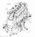Fig. 22 - Preform molding unit equipped with a rotatable core holder