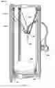 Fig. 04 - Narrow angle hot end for three dimensional (3D) printer
