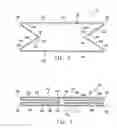 Fig. 03 - OPPOSING-FOIL PANEL HAVING ZONES DEVOID OF INTERCONNECTING STRUCTURES