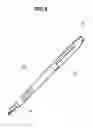Fig. 07 - Angle-adjustable, gravity flow ink refill and pen