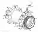 Fig. 01 - Force distributing apparatus having a threaded opening for a bicycle wheel spoke