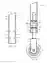 Fig. 02 - Height adjustable support for food processing equipment