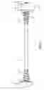 Fig. 03 - Bicycle skewer rod and lock assembly
