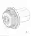 Fig. 04 - Electromechanical rotational damper with tension and compression stop