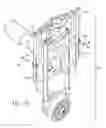 Fig. 13 - Machine suspension and height adjustment